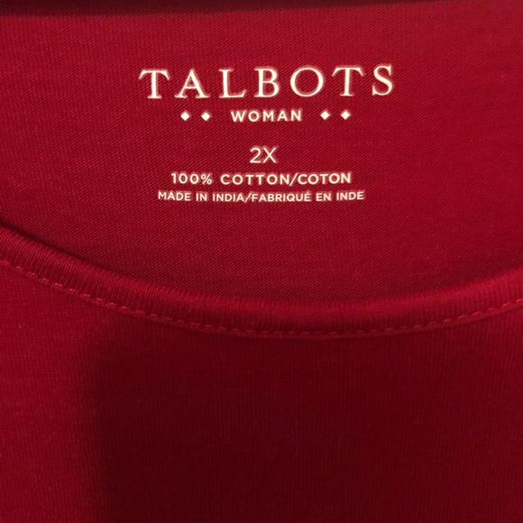 Talbots Christmas Shirt 2X - Picture 2 of 3